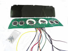 Load image into Gallery viewer, Intellitronix Blue LED Digital Bargraph Gauge Cluster Panel 1964-66 Chevy Truck
