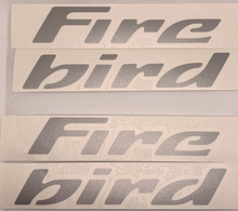 Load image into Gallery viewer, Silver-Grey Fender Overlay Decal Set 1993-2003 Pontiac Firebird Models
