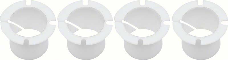 OER 4 Piece Nylon Brake and Clutch Pedal Bushing Set For 1955-1992 Buick Chevy Oldsmobile and Pontiac Models