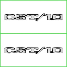 Load image into Gallery viewer, Trim Parts 9610 1969-1970 Chevrolet/GMC Truck Front Fender Emblem, CST/10, Pair
