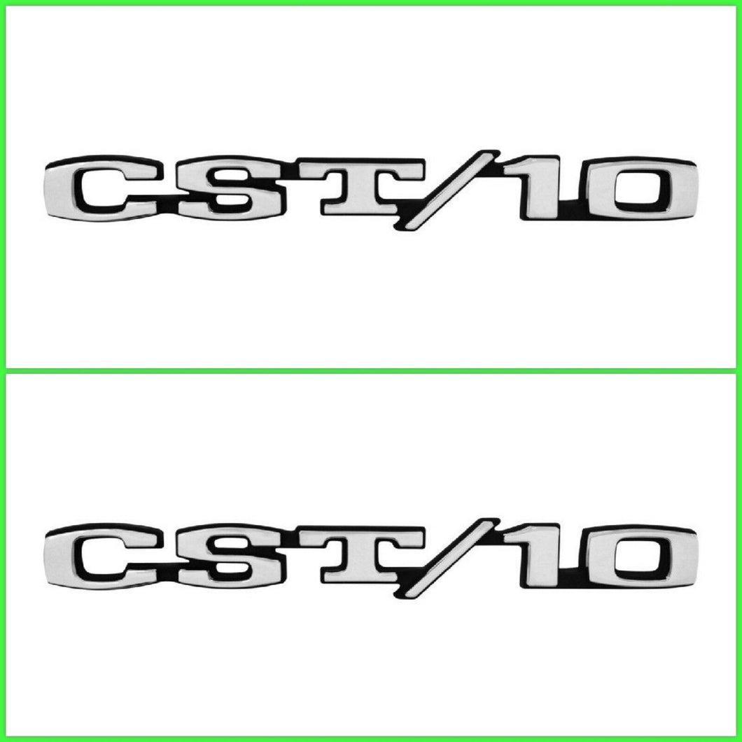 Trim Parts 9610 1969-1970 Chevrolet/GMC Truck Front Fender Emblem, CST/10, Pair