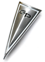 Load image into Gallery viewer, Trunk and Hood Arrowhead Emblem Set For 1963 Pontiac Grand Prix Made in the USA
