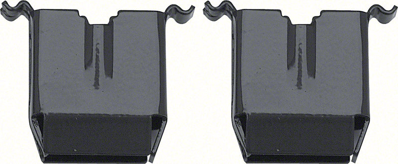 OER Stamped Steel Lower Dash Pad Clips Set For 1968 Firebird and Camaro Models