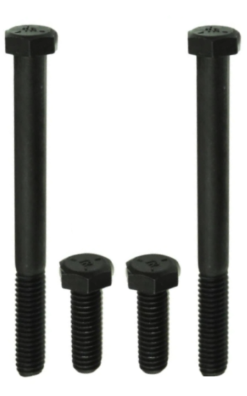 4pc Carburetor Mounting Bolt Set Rochester Quadrajet 1964-1981 GM Models