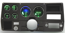 Load image into Gallery viewer, Intellitronix Green LED Digital Gauge Cluster Panel 1973-1987 Chevy Pickup Truck
