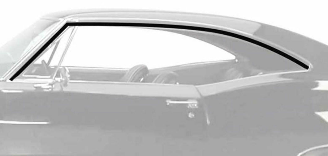 OER Roof Rail Weatherstrip Set 2 Door Fastback 1967-1968 Impala Bonneville GP