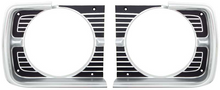 Load image into Gallery viewer, OER Reproduction Headlamp Bezel Set For 1968 Dodge Dart Models
