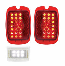 Load image into Gallery viewer, United Pacific 27 LED Sequential Tail Light Set 1937-38 Chevy Car/1940-53 Truck
