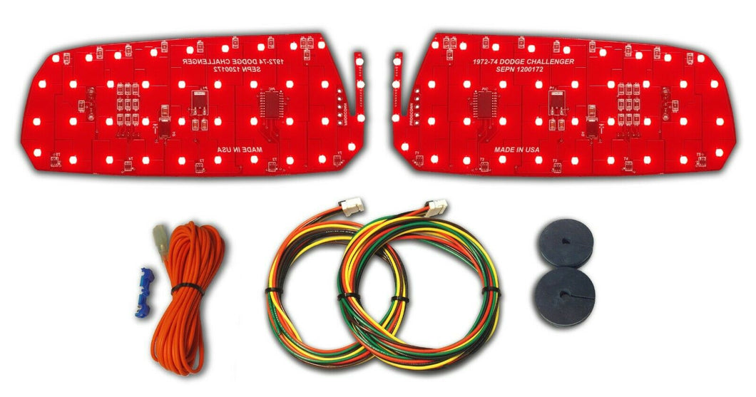 DIGITAILS Sequential LED Tail Light Panel Set 1972-1974 Dodge Challenger Models