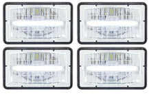 Load image into Gallery viewer, High Power LED 4&quot; X 6&quot; Rectangular Headlight Set With Daytime Running Lights
