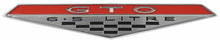 Load image into Gallery viewer, RestoParts Die-Cast Zinc Fend Emblem Set 6.5 Litre 1964-1968 Pontiac GTO
