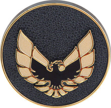 Load image into Gallery viewer, OER Black and Gold Door Panel Emblem Set 1970-1981 Firebird and Trans AM
