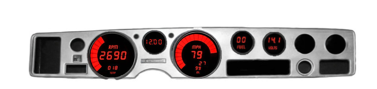 Intellitronix LED Digital Dash Gauge Cluster For 1970-1981 Firebird and Trans AM