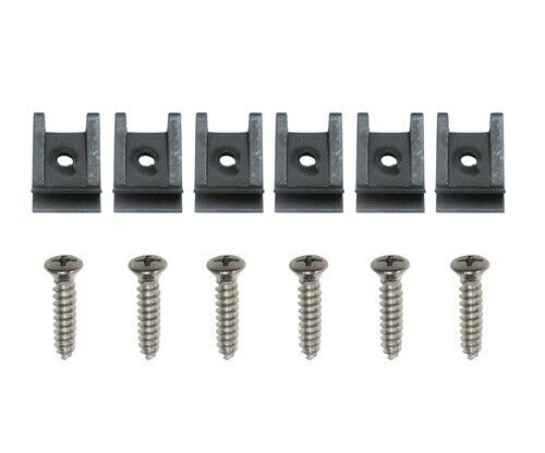 Headlight Bezel Mounting Screw and J-Clip Set For 1974-1977 Camaro Models