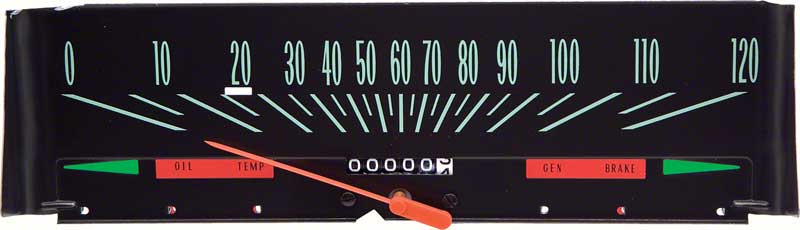 OER 6459272 1966-1967 Chevrolet Chevy II Nova Speedometer