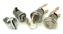 Load image into Gallery viewer, Ignition Door and Glovebox Lock Set 1955 and 1957 2 and 4 Door Chevy Wagon Nomad
