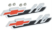 Load image into Gallery viewer, OER Front Fender Emblem Set For 1962 Chevy C10 and K10 Pickup Trucks
