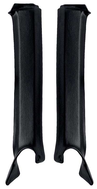 OER Black Urethane Pillar Post Molding Set For 1968 Camaro and Firebird Coupes