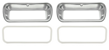 Load image into Gallery viewer, Park Lamp Light Bezel and Gasket Set For 1962-1966 Chevy and GMC Trucks
