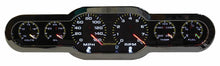 Load image into Gallery viewer, Universal 6 Gauge Analog Cluster Panel With Color Changing Needle Custom Hotrod
