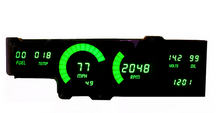Load image into Gallery viewer, Intellitronix Green LED Digital Gauge Cluster 1978-1988 Oldsmobile Cutlass

