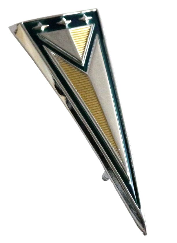 Rear Quarter Panel Arrow Emblem For 1961 Pontiac Tempest and LeMans USA Made