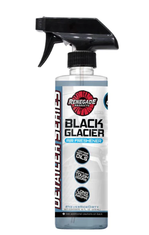Renegade Products Detailer Series Black Glacier Spray Air Freshener 16oz Bottle