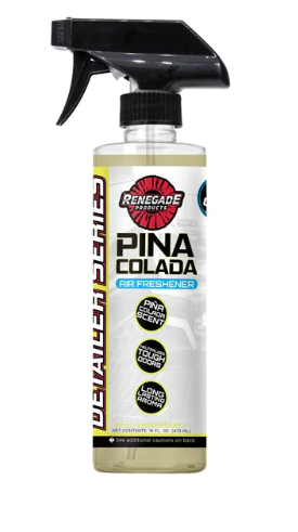 Renegade Products Detailer Series Pina Colada Spray Air Freshener 16oz Bottle