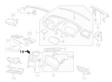 Load image into Gallery viewer, GM NOS 92100198 Instrument Cluster Trim Clip 2004-2006 Pontiac GTO
