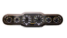 Load image into Gallery viewer, Universal 6 Gauge Analog Cluster Panel With Color Changing Needle Custom Hotrod
