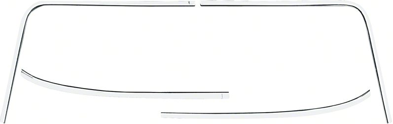 OER Windshield Molding Set 1968-1974 Nova 1971-1974 Ventura 1973-1974 Apollo