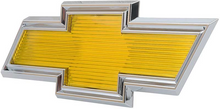 Load image into Gallery viewer, OER Gold Bow Tie Grille Emblem GM Licensed 1975-1979 Chevy Truck Blazer Suburban
