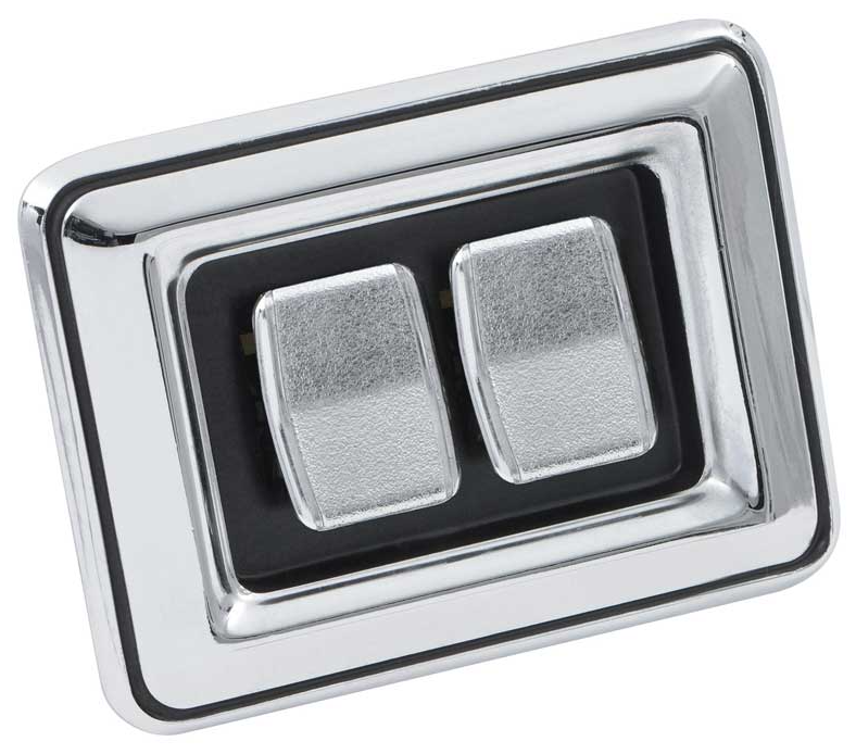 OER Concave Style Power Window Switch For 1973-1976 Charger and 1976-1977 Fury