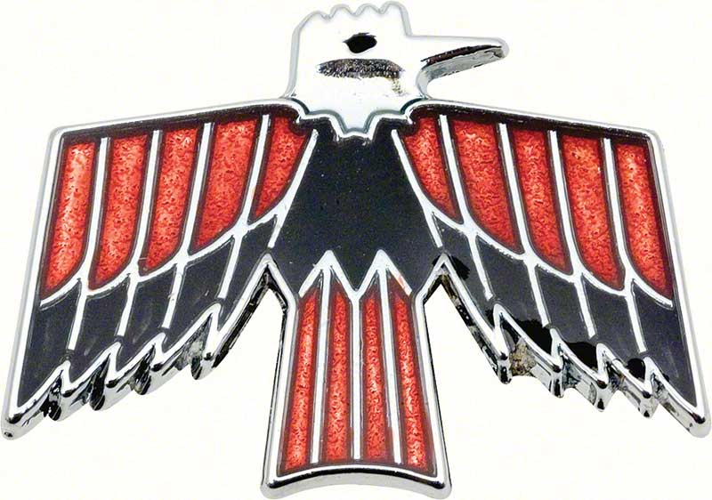 OER Glovebox Emblem with Mounting Hardware For 1967-1968 Pontiac Firebird
