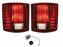 Load image into Gallery viewer, United Pacific Sequential LED Tail Lamp Set 1973-1987 Chevrolet GMC Truck
