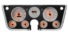 Load image into Gallery viewer, Intellitronix Analog Orange LED Gauge Cluster Panel For 1967-1972 Chevy Trucks
