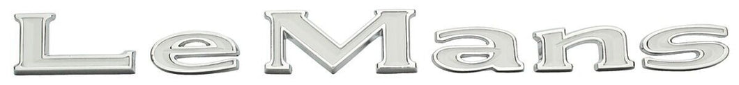 Front Fender/Rear Quarter Panel Emblem Letter Set For 1967-1969 Pontiac LeMans