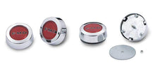 Load image into Gallery viewer, OER Red Rally II Center Cap &amp; Lugnut Set 1967-1972 Pontiac GTO Lemans Firebird
