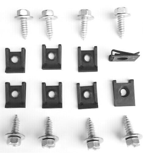 Trunk Headlight Support Brace Upper Bracket Mounting Hardware Set 1969 Firebird