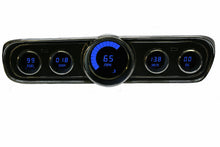 Load image into Gallery viewer, Intellitronix Blue LED Digital Gauge Cluster Panel 1965-1966 Ford Mustang
