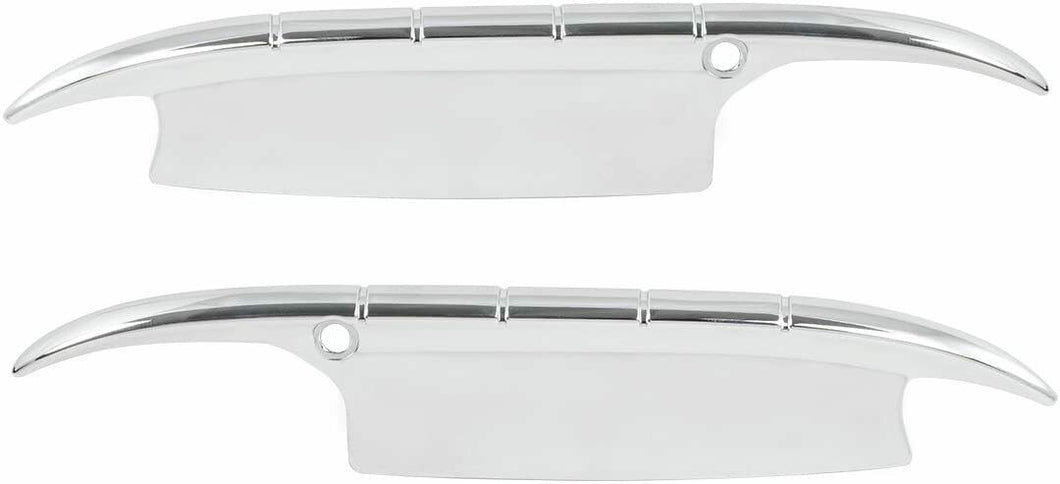 United Pacific Chrome Door Handle Guard Set 1955-1956 Chevy Bel Air 150 210