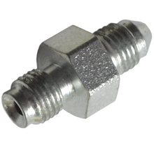 Load image into Gallery viewer, Steel Brake Hose Adapter Fitting, -3AN to 3/8&quot;-24 Inverted Flare Male
