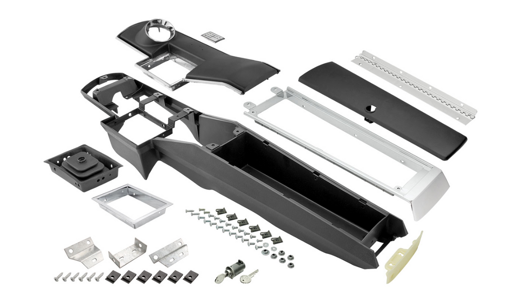 RestoParts 4 Speed Console Kit 1966-1967 Chevy Chevelle and El Camino