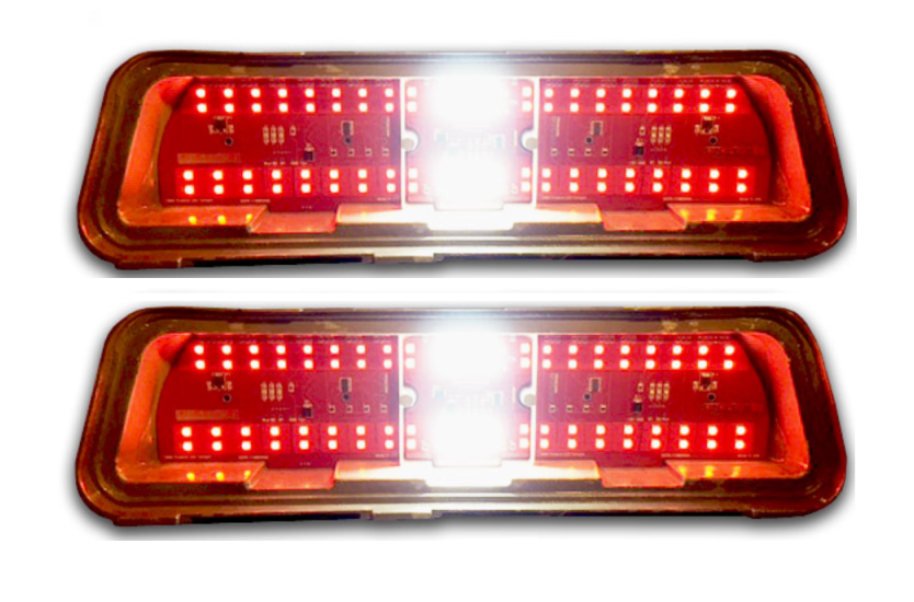 DIGI-TAILS LED Tail Light Panel Set With Reverse Lights 1969 Pontiac Firebirds