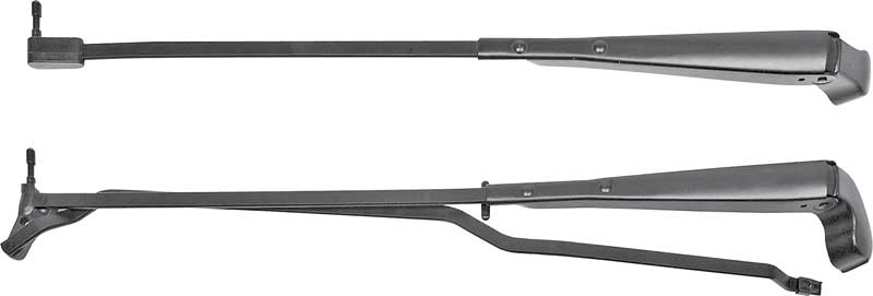 OER Black Windshield Wiper Arm Set For 1970-1981 Firebird/Camaro Recessed Wipers