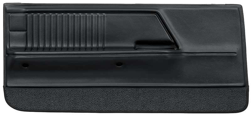OER K62701 1967 Pontiac Firebird Chevy Camaro Deluxe Door Panel Set Black
