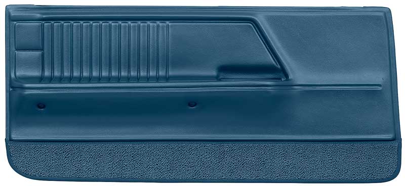 OER K62704 1967 Pontiac Firebird Chevy Camaro Deluxe Door Panel Set Bright Blue