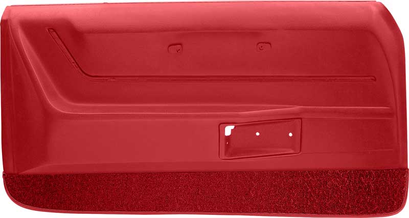 OER K62802 1968-1969 Chevrolet Camaro Deluxe Door Panel Set Red