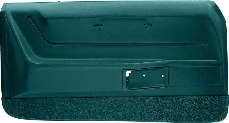 OER K62806 1968-1969 Chevrolet Camaro Deluxe Door Panel Set Turquoise