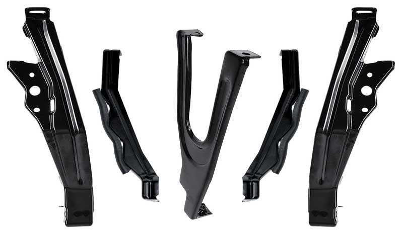 OER 881244 1964 Chevy II Nova 5 Piece Grill Bracket Set